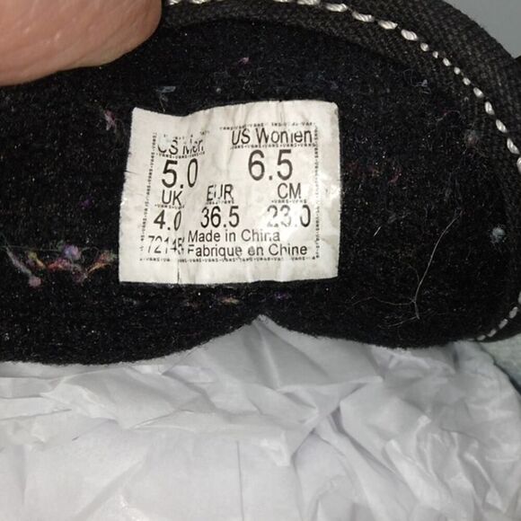 VANS Off the Wall Womens Pre-owned Checkered Sunflower Sneakers - sz. 6 1/2 - Picture 6 of 6